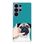 Pug is on the Phone Samsung Galaxy S26 Ultra Case