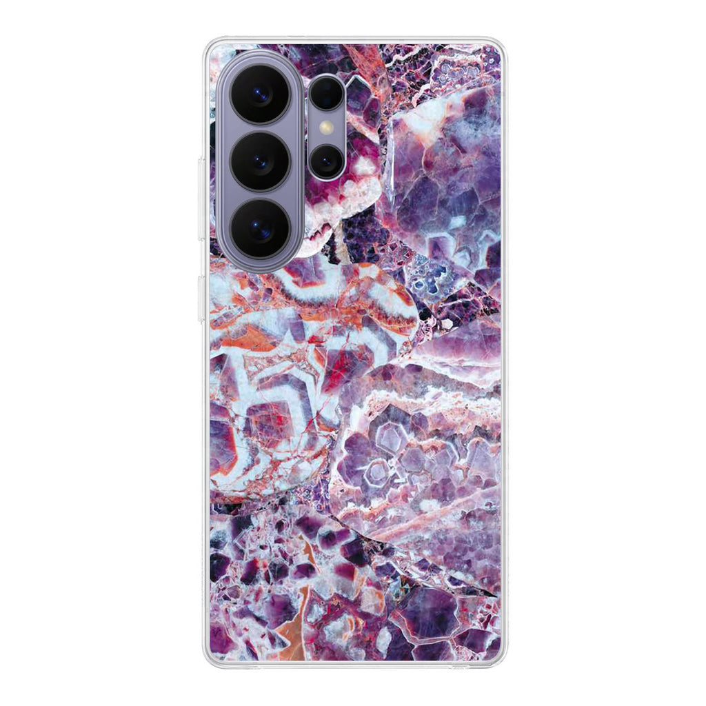 Purple Marble Samsung Galaxy S26 Ultra Case