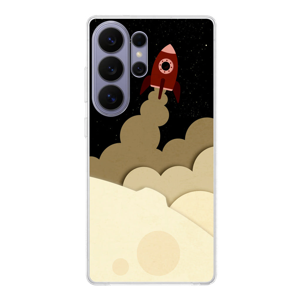 Rocket Ship Samsung Galaxy S26 Ultra Case