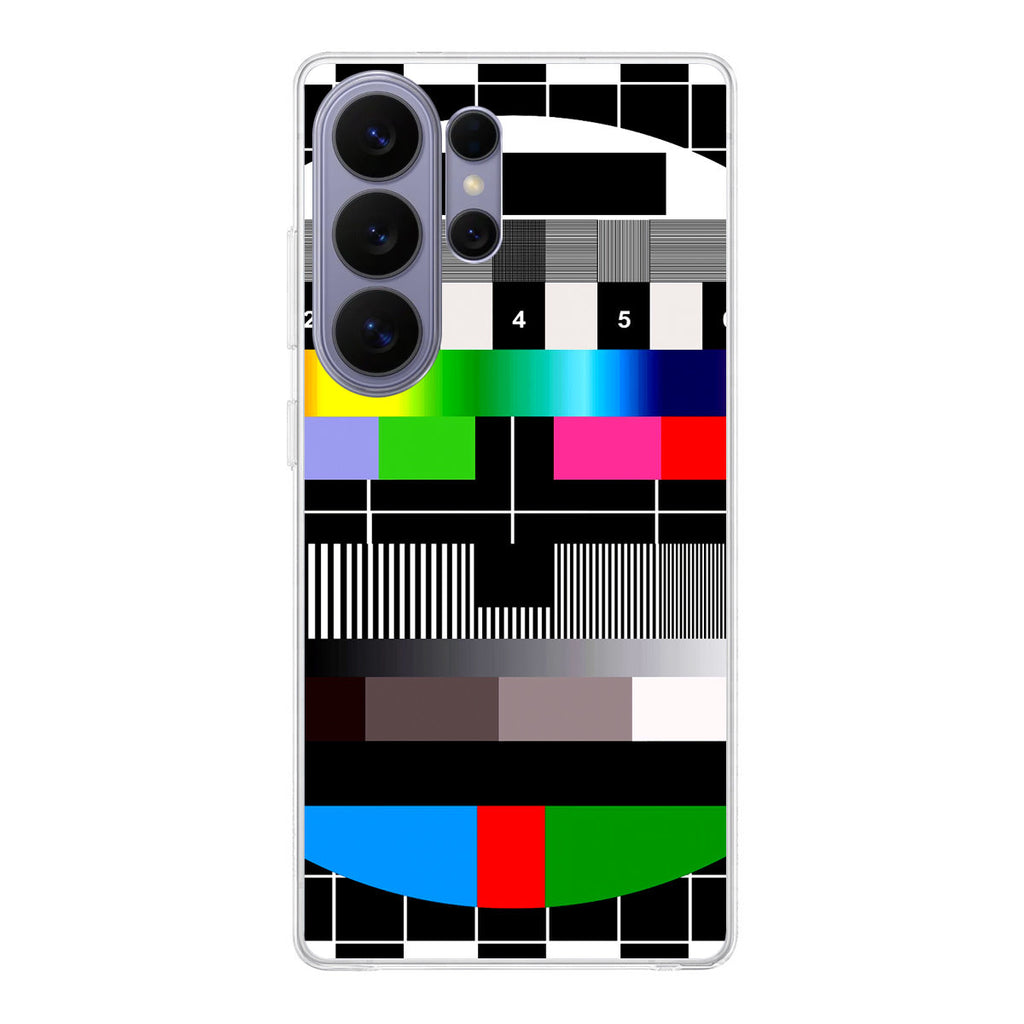 Scheme Pause TV Colorful Mesh Samsung Galaxy S26 Ultra Case