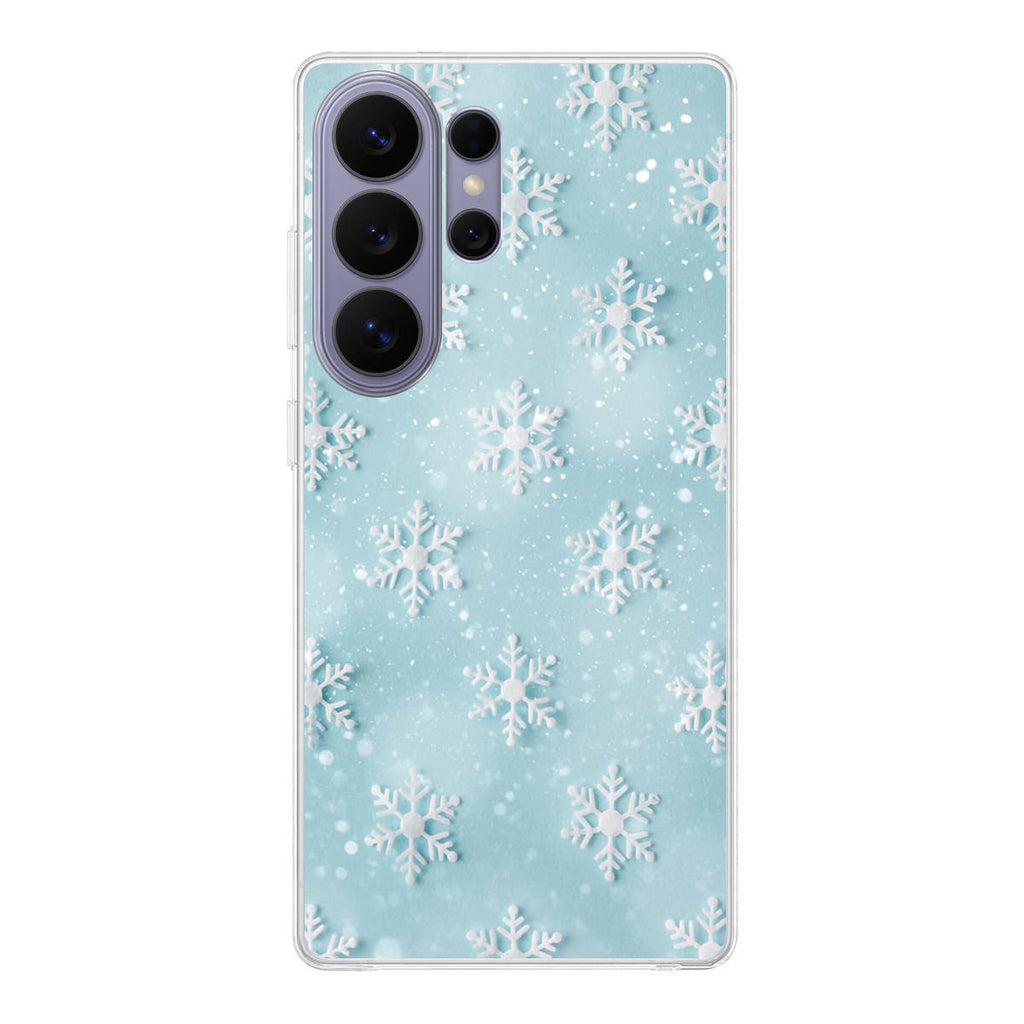 Snowflakes Pattern Samsung Galaxy S26 Ultra Case