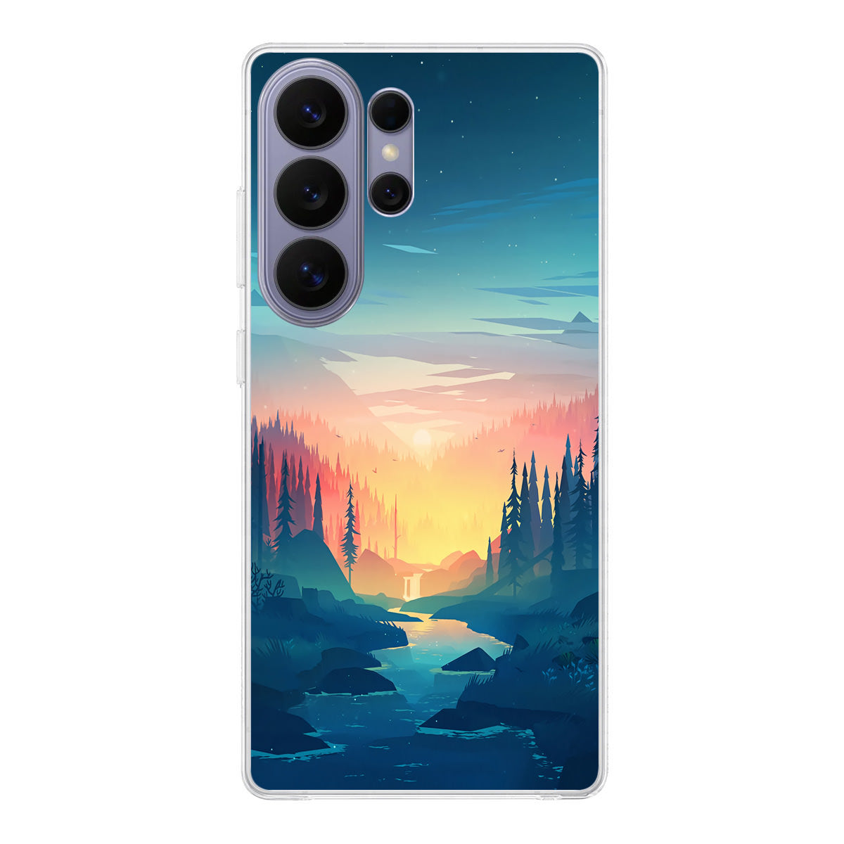 Sunset at The River Samsung Galaxy S26 Ultra Case