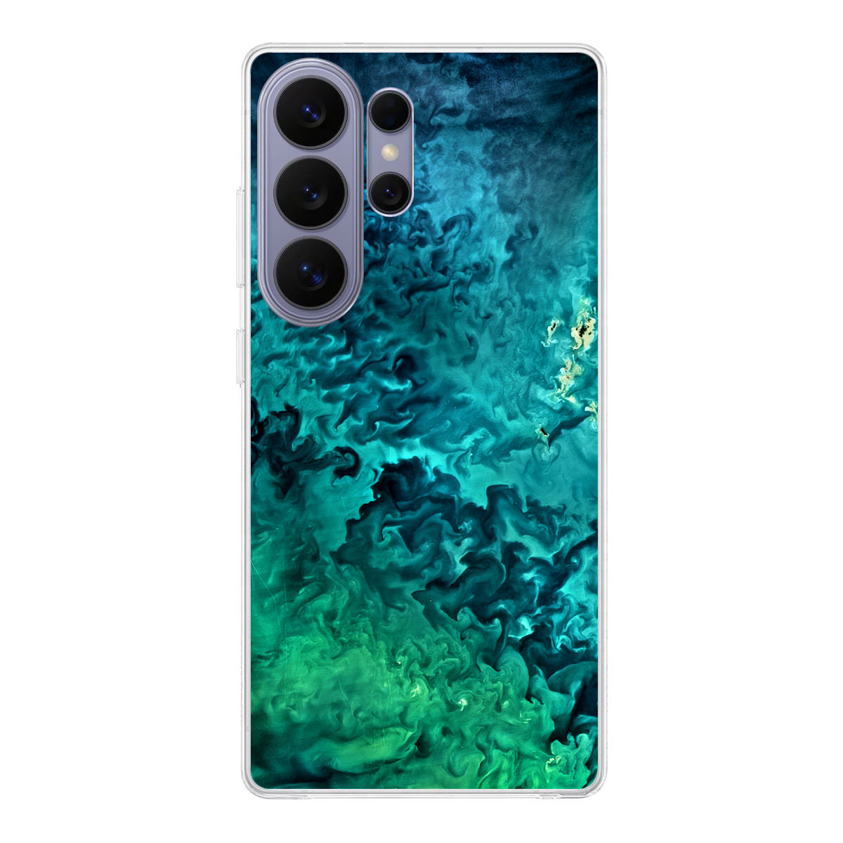 Swirls In The Yellow Sea Samsung Galaxy S26 Ultra Case