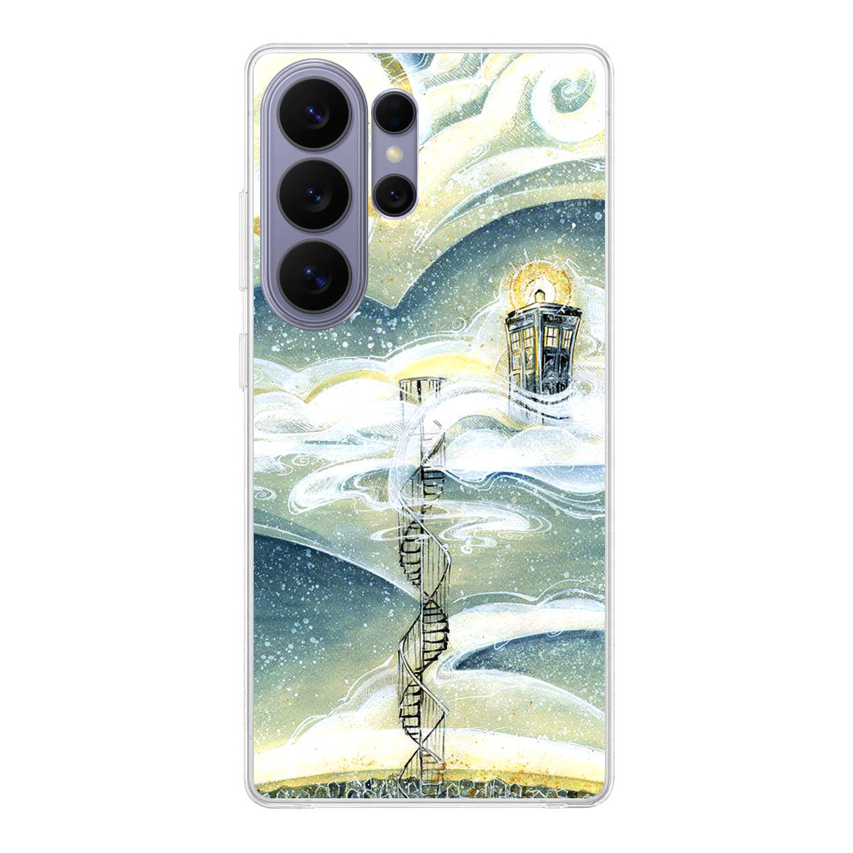 Tardis Cloud Samsung Galaxy S26 Ultra Case