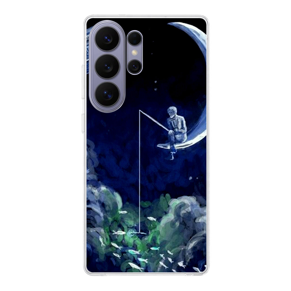 Tardis Walking To The Moon Samsung Galaxy S26 Ultra Case