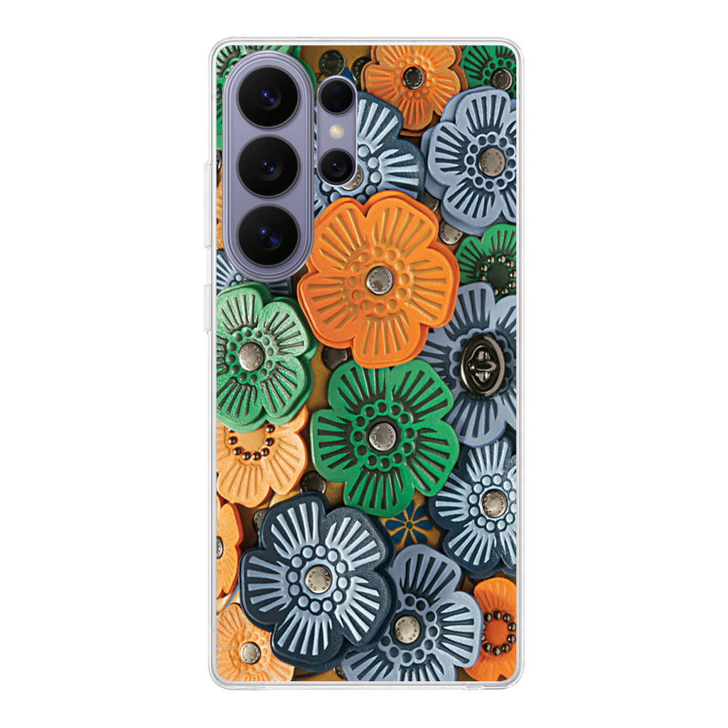 Tea Rose Applique Samsung Galaxy S26 Ultra Case