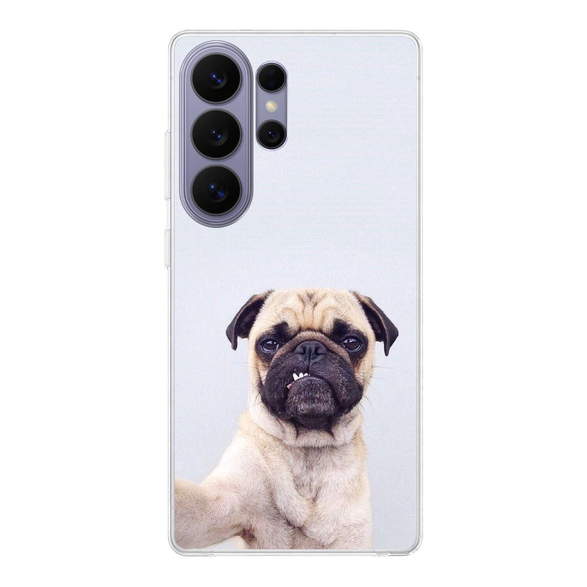 The Selfie Pug Samsung Galaxy S26 Ultra Case