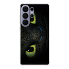 Toothless Dragon Eyes Close Up Samsung Galaxy S26 Ultra Case