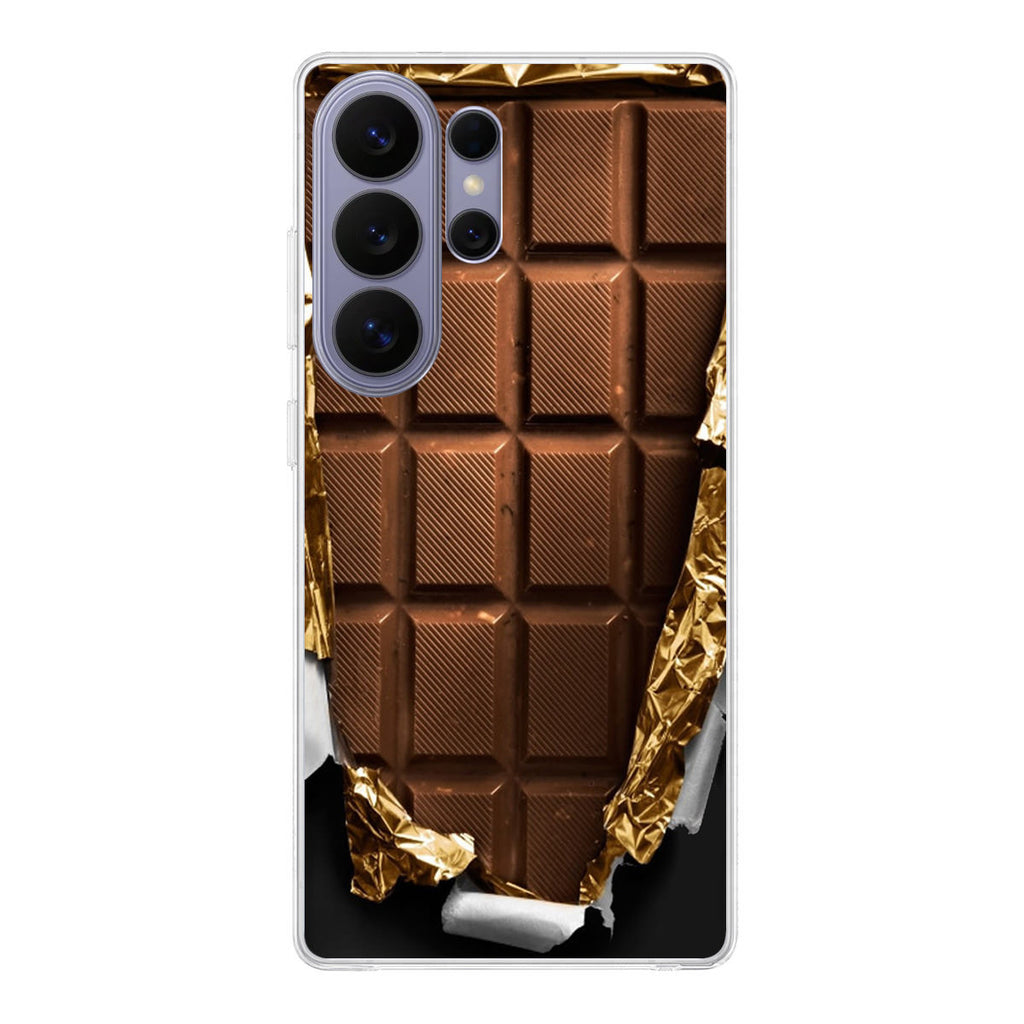 Unwrapped Chocolate Bar Samsung Galaxy S26 Ultra Case
