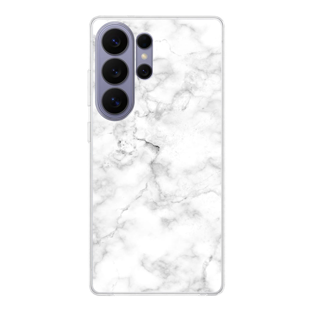 White Marble Samsung Galaxy S26 Ultra Case