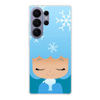Winter Afro Girl Samsung Galaxy S26 Ultra Case