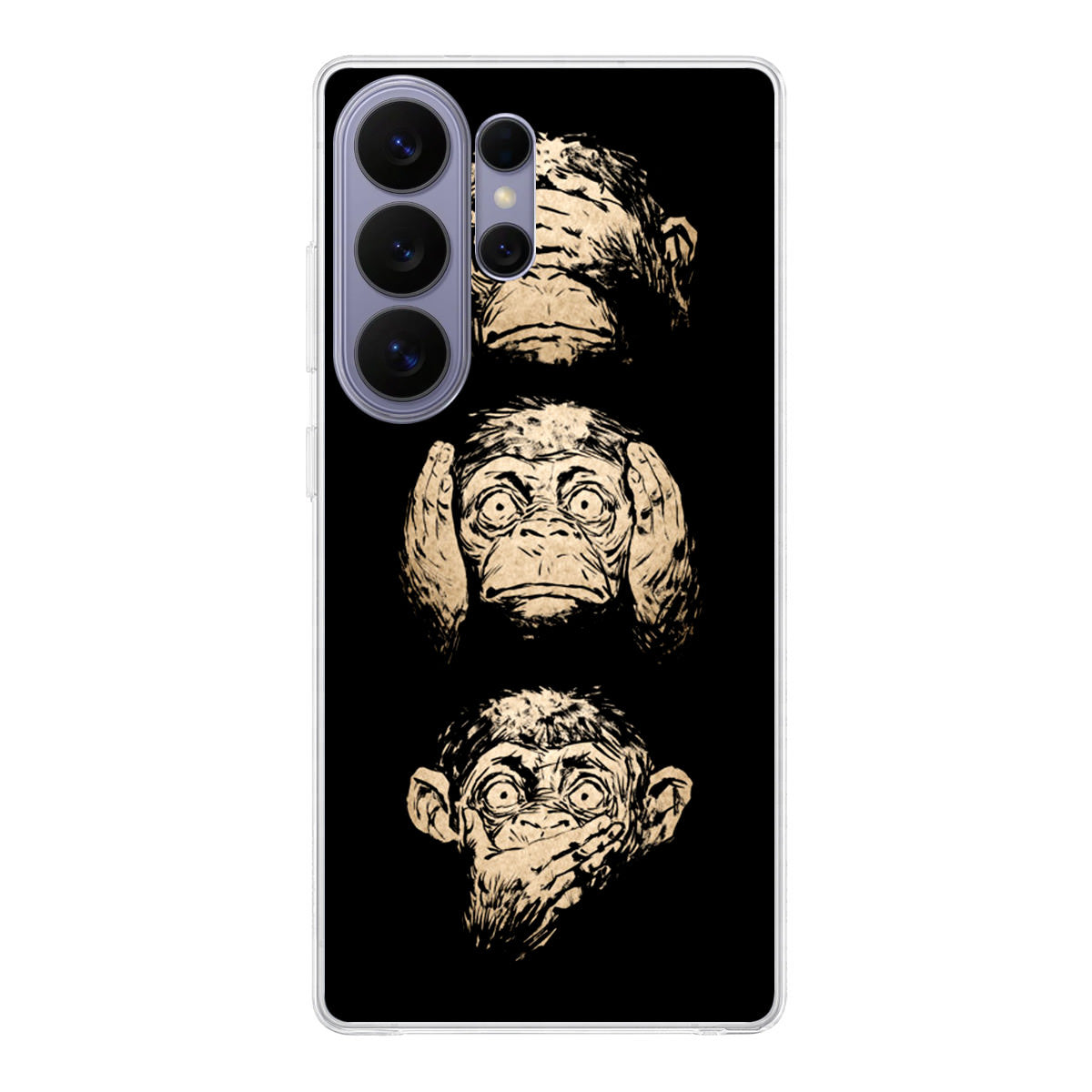 3 Wise Monkey Samsung Galaxy S26 Ultra Case