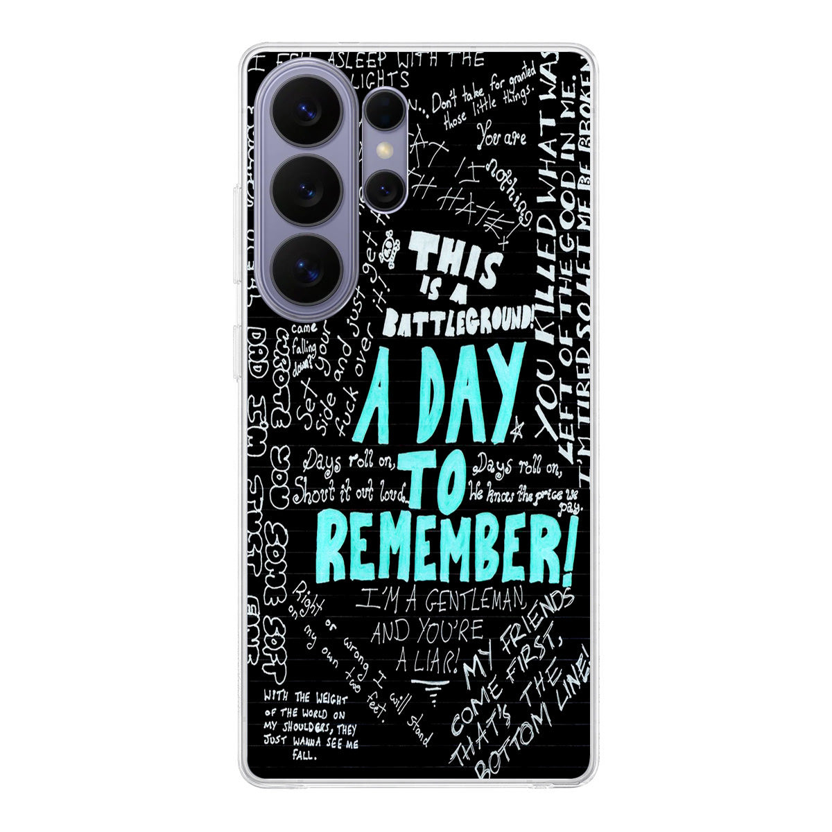 A Day To Remember Quote Samsung Galaxy S26 Ultra Case
