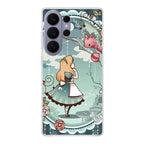Alice And Cheshire Cat Poster Samsung Galaxy S26 Ultra Case