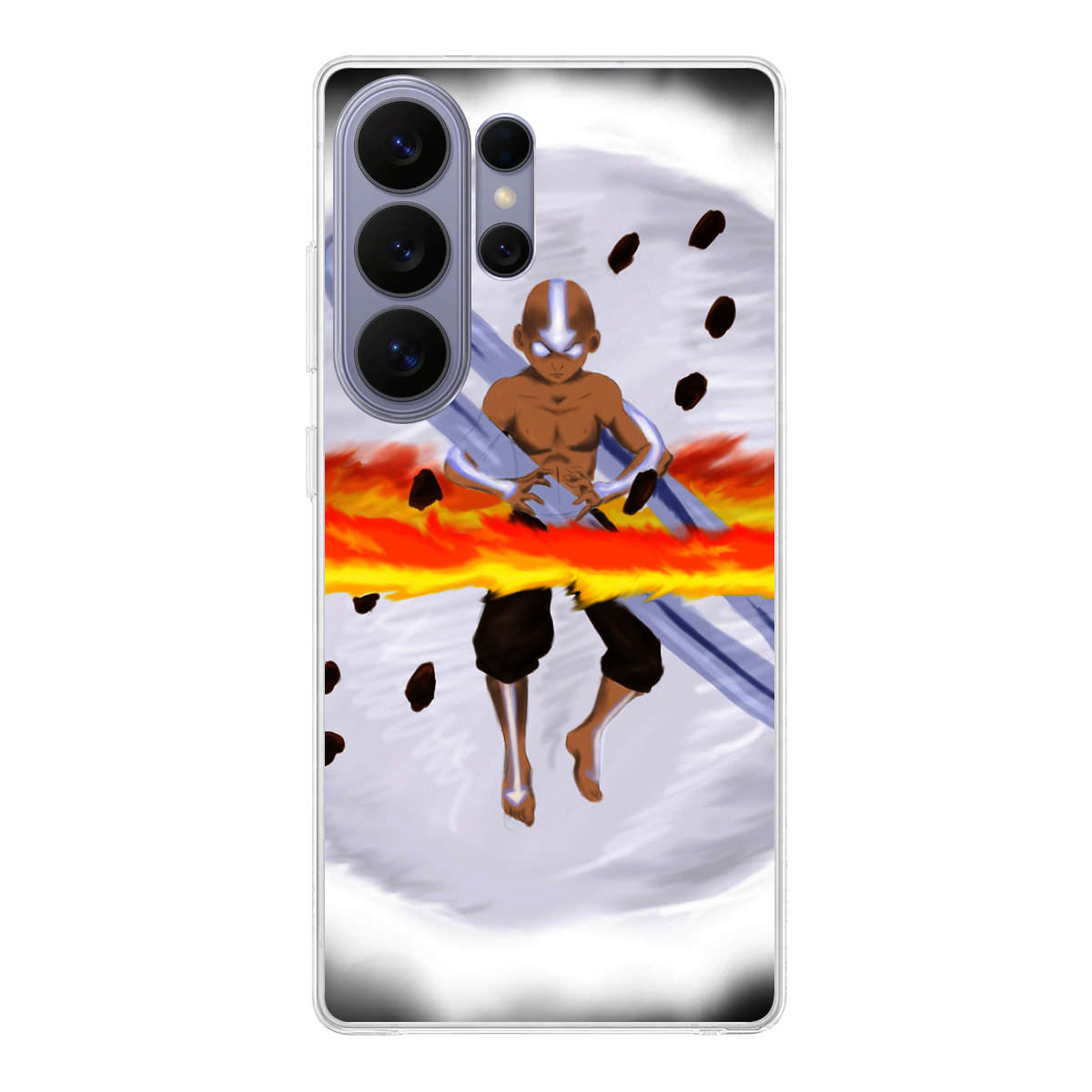 Avatar Aang Controls Four Elements Samsung Galaxy S26 Ultra Case