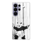 Banksy Graffiti Panda Samsung Galaxy S26 Ultra Case