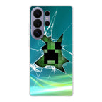 Creeper Glass Broken Green Samsung Galaxy S26 Ultra Case