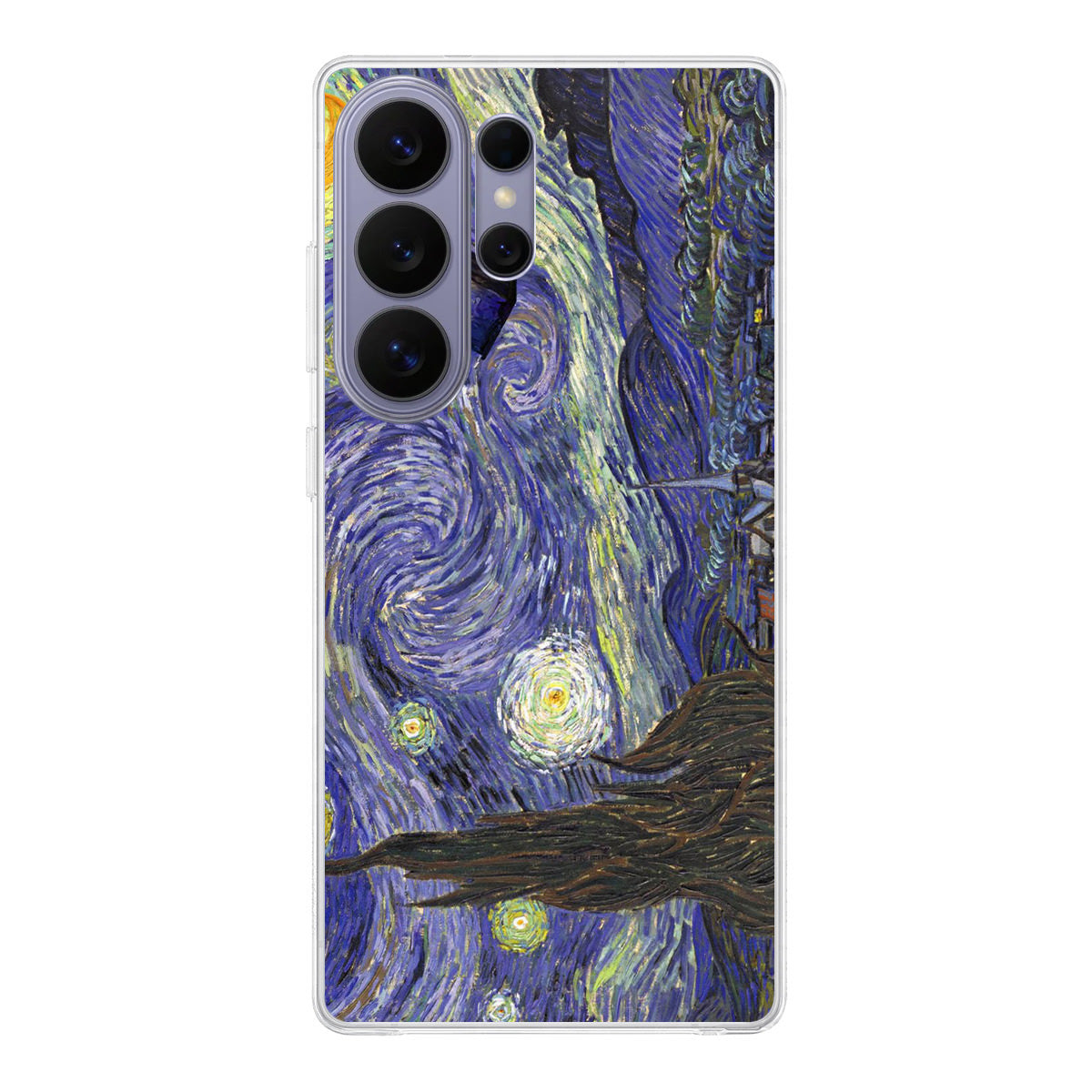 Dr Who Tardis In Van Gogh Starry Night Samsung Galaxy S26 Ultra Case