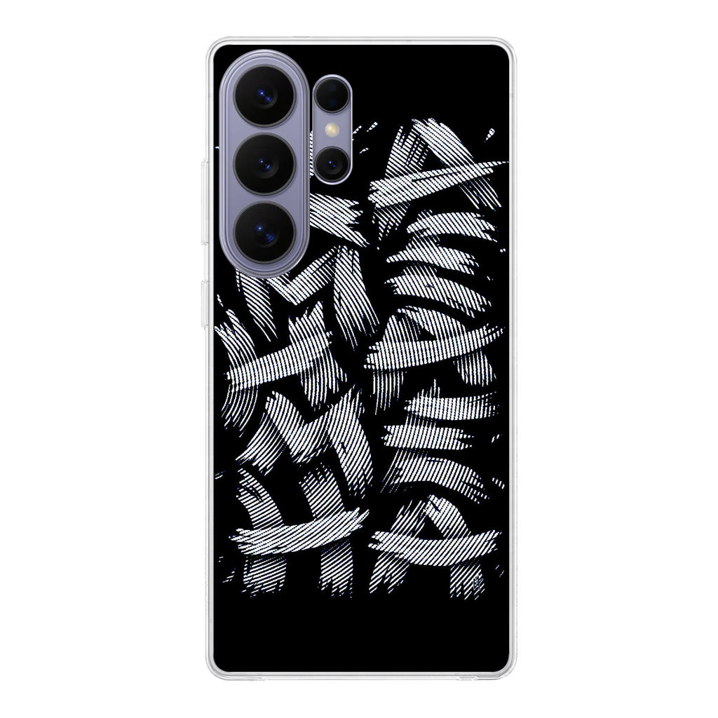 Dragon Ball Kamehameha Font Art Samsung Galaxy S26 Ultra Case