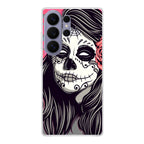 Girl Skull Flower Samsung Galaxy S26 Ultra Case