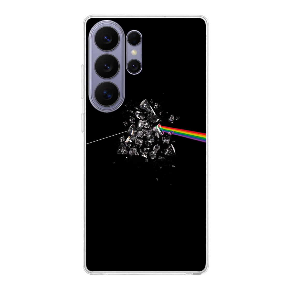 Glass Broken Light Refraction Samsung Galaxy S26 Ultra Case
