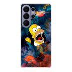 Homer Behind The Black Hole Samsung Galaxy S26 Ultra Case