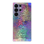 Joy Division Unknown Pleasures Colorful Samsung Galaxy S26 Ultra Case