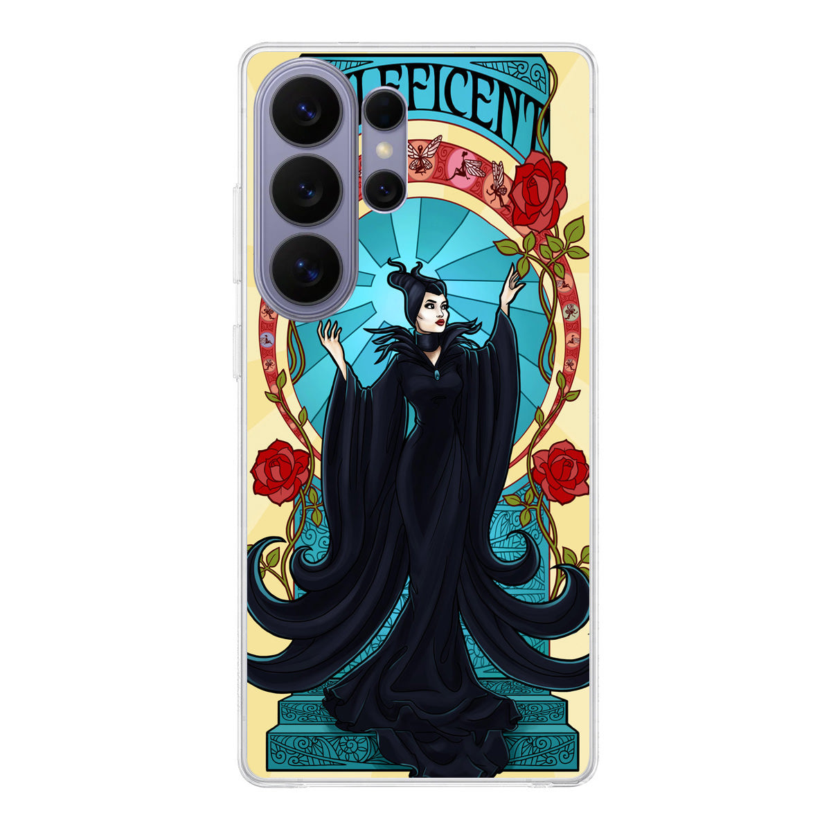Maleficent With Flower Samsung Galaxy S26 Ultra Case