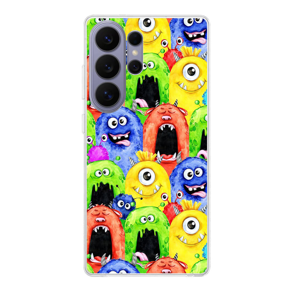 Monster Watercolor Art Samsung Galaxy S26 Ultra Case