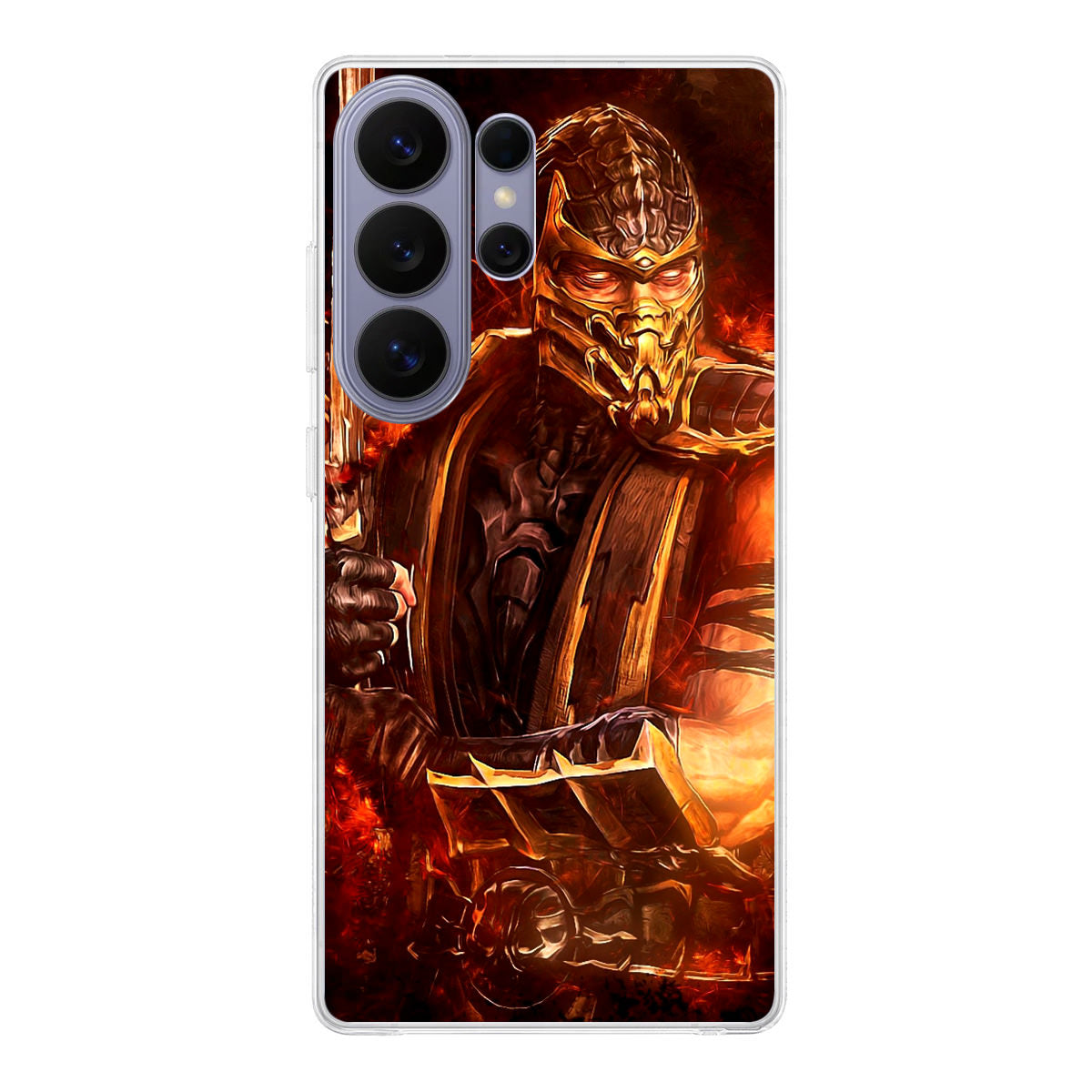 Mortal Kombat Scorpion Samsung Galaxy S26 Ultra Case