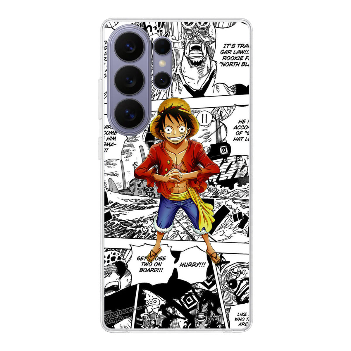 One Piece Luffy Comics Samsung Galaxy S26 Ultra Case