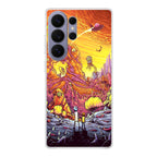 Rick And Morty Alien Planet Samsung Galaxy S26 Ultra Case