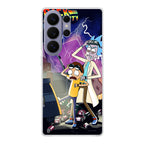 Rick And Morty Back To The Future Samsung Galaxy S26 Ultra Case