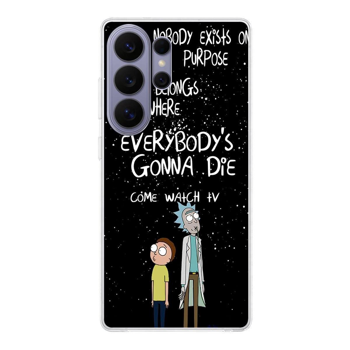 Rick And Morty Quotes Samsung Galaxy S26 Ultra Case