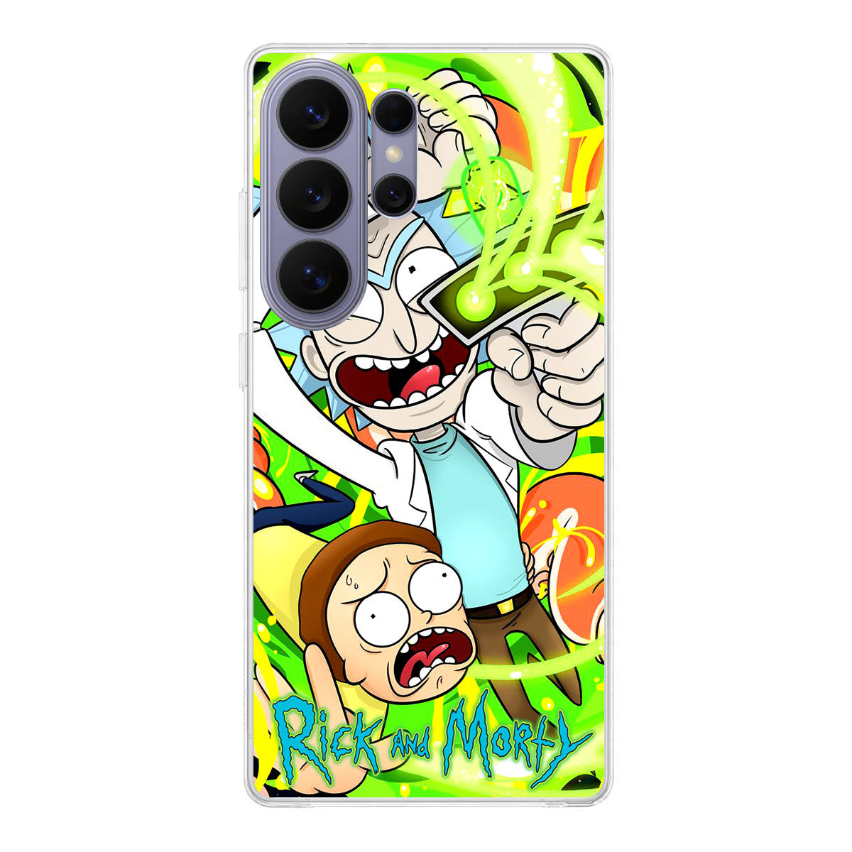 Rick And Morty Shoot Portal Gun Samsung Galaxy S26 Ultra Case