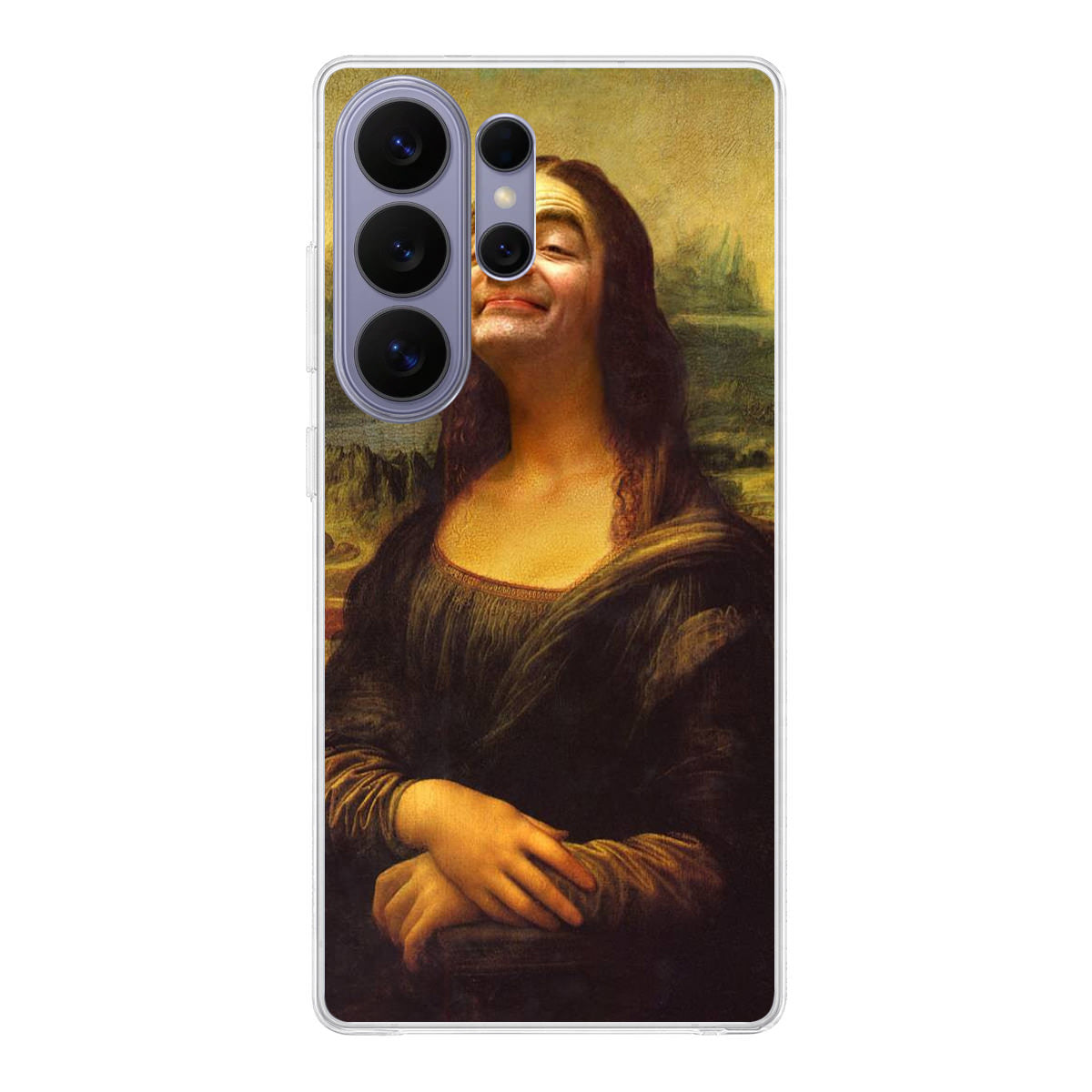 Rowan Atkinson Monalisa Funny Samsung Galaxy S26 Ultra Case