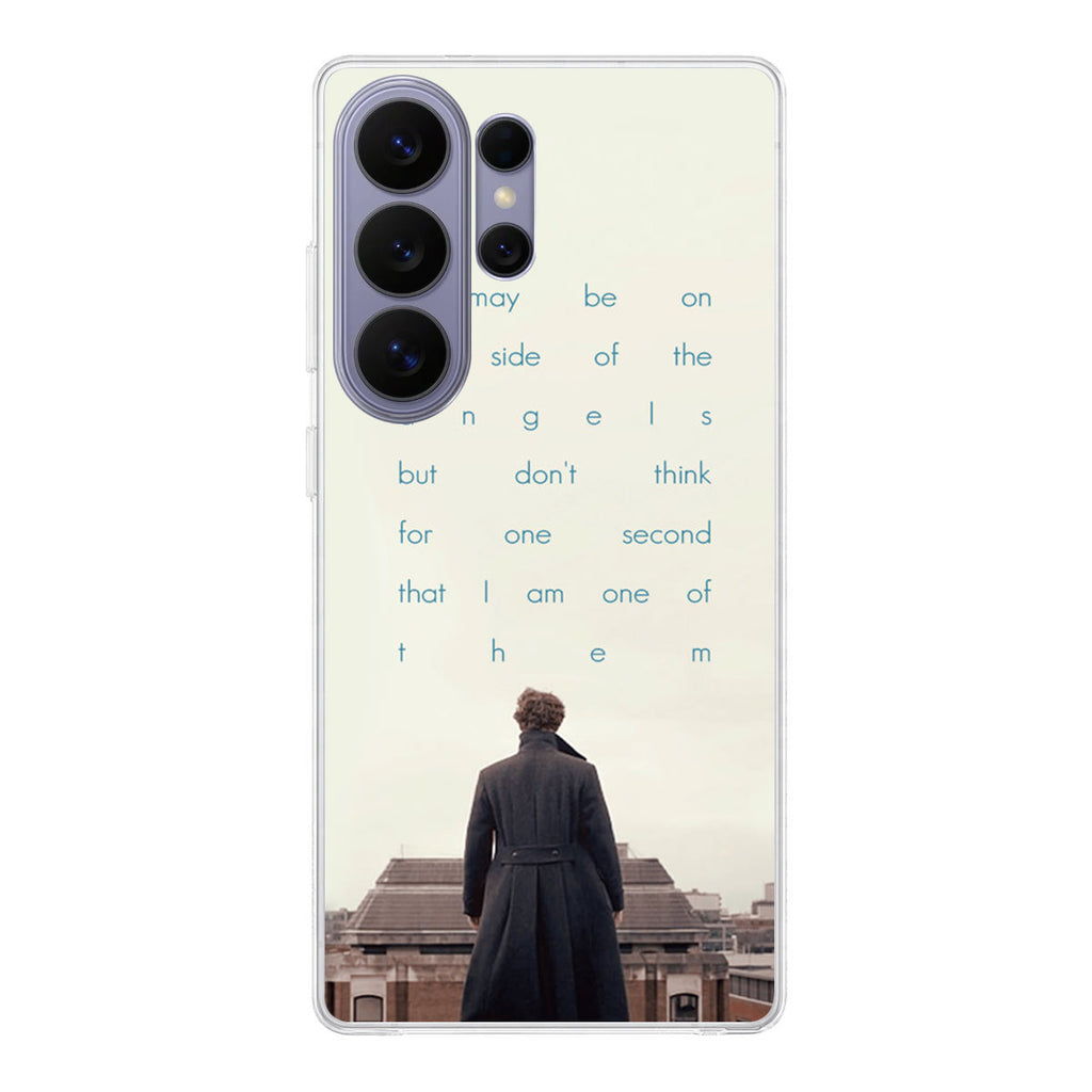 Sherlock Holmes Quote Samsung Galaxy S26 Ultra Case