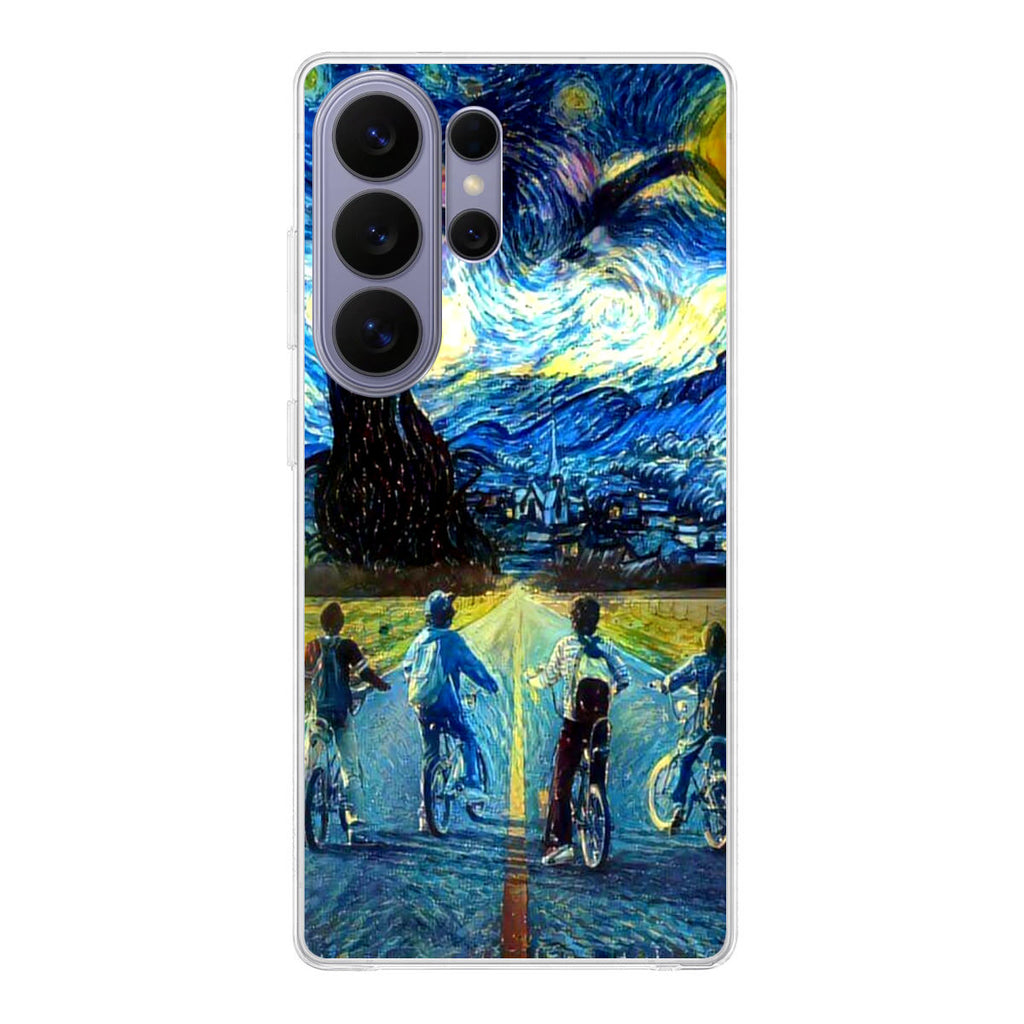 Stranger At Starry Night Samsung Galaxy S26 Ultra Case
