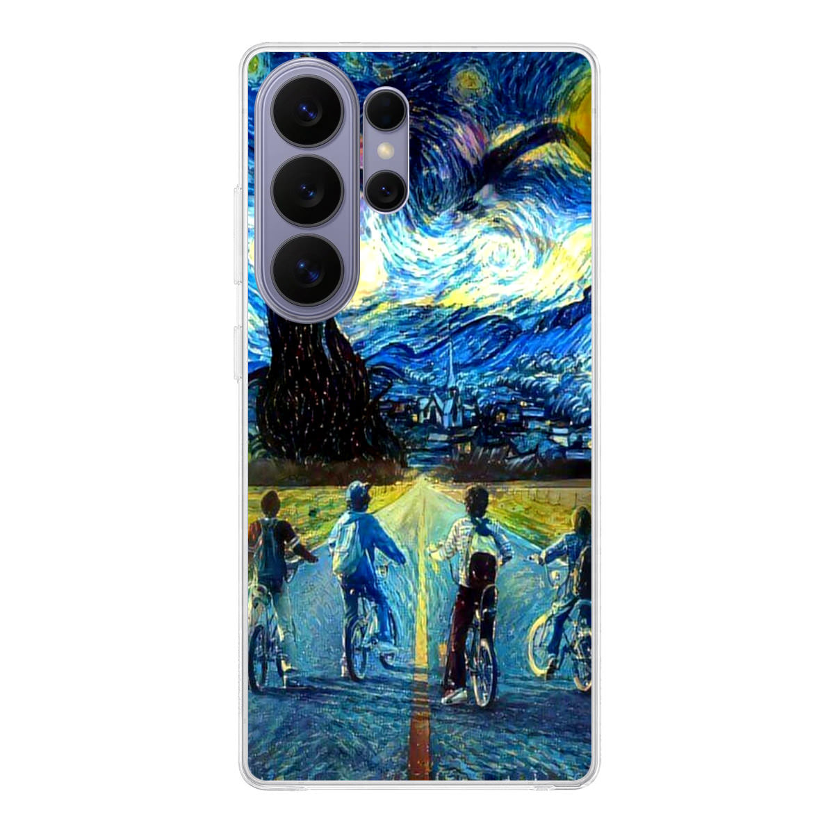 Stranger At Starry Night Samsung Galaxy S26 Ultra Case