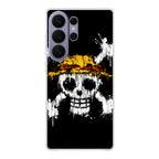 Straw Hat Pirate Logo Paint Samsung Galaxy S26 Ultra Case