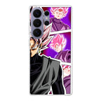 Super Goku Black Rose Collage Samsung Galaxy S26 Ultra Case