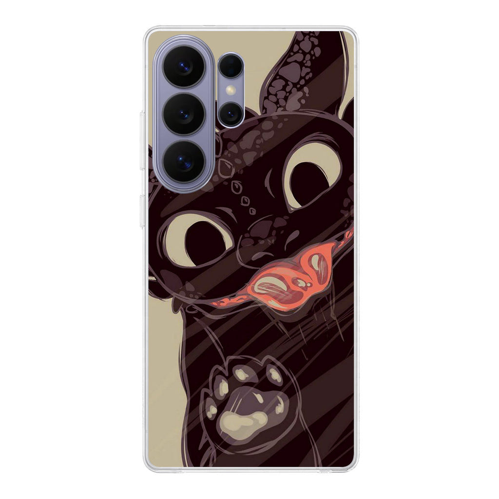 Toothless Dragon Art Samsung Galaxy S26 Ultra Case
