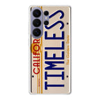 Back to the Future License Plate Timeless Samsung Galaxy S26 Ultra Case