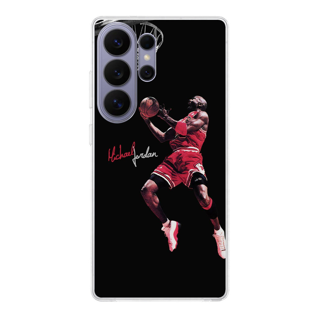 Michael Jordan Epic Jump Samsung Galaxy S26 Ultra Case
