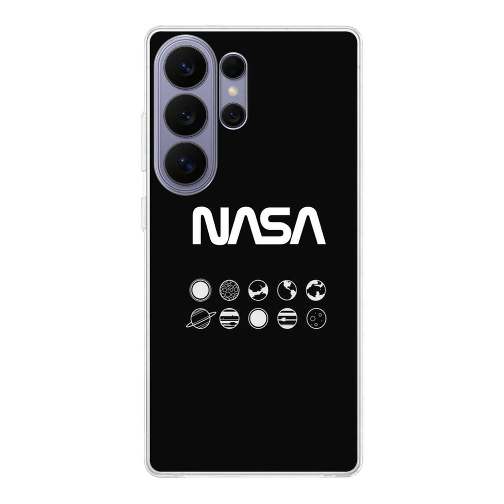 NASA Minimalist Samsung Galaxy S26 Ultra Case
