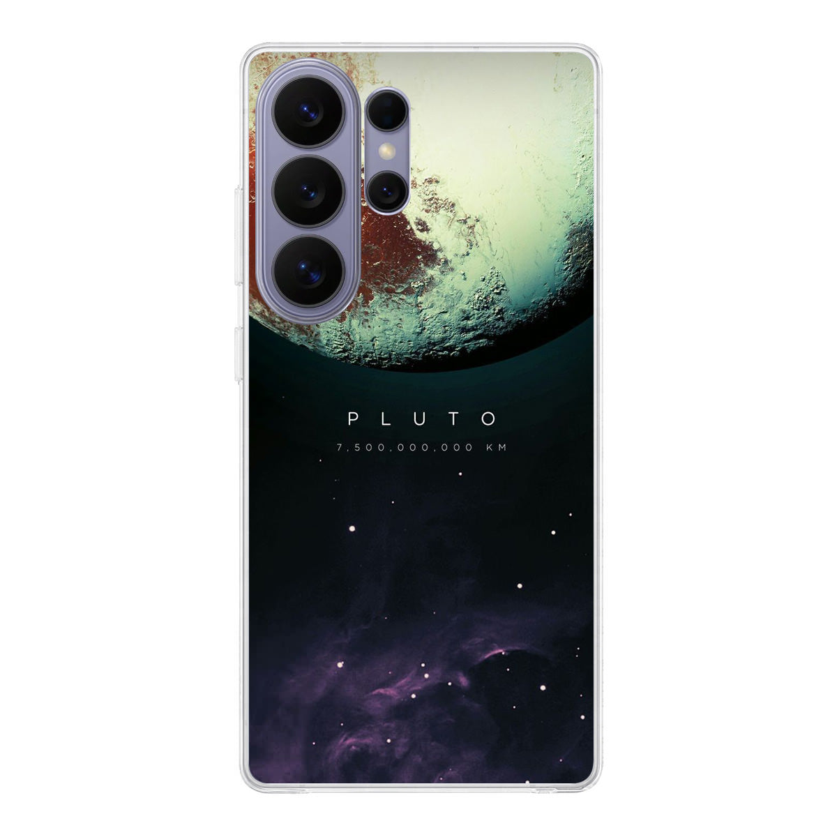 Planet Pluto Samsung Galaxy S26 Ultra Case