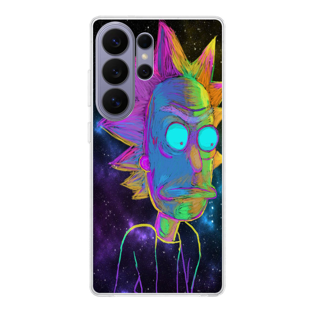 Rick Colorful Crayon Space Samsung Galaxy S26 Ultra Case