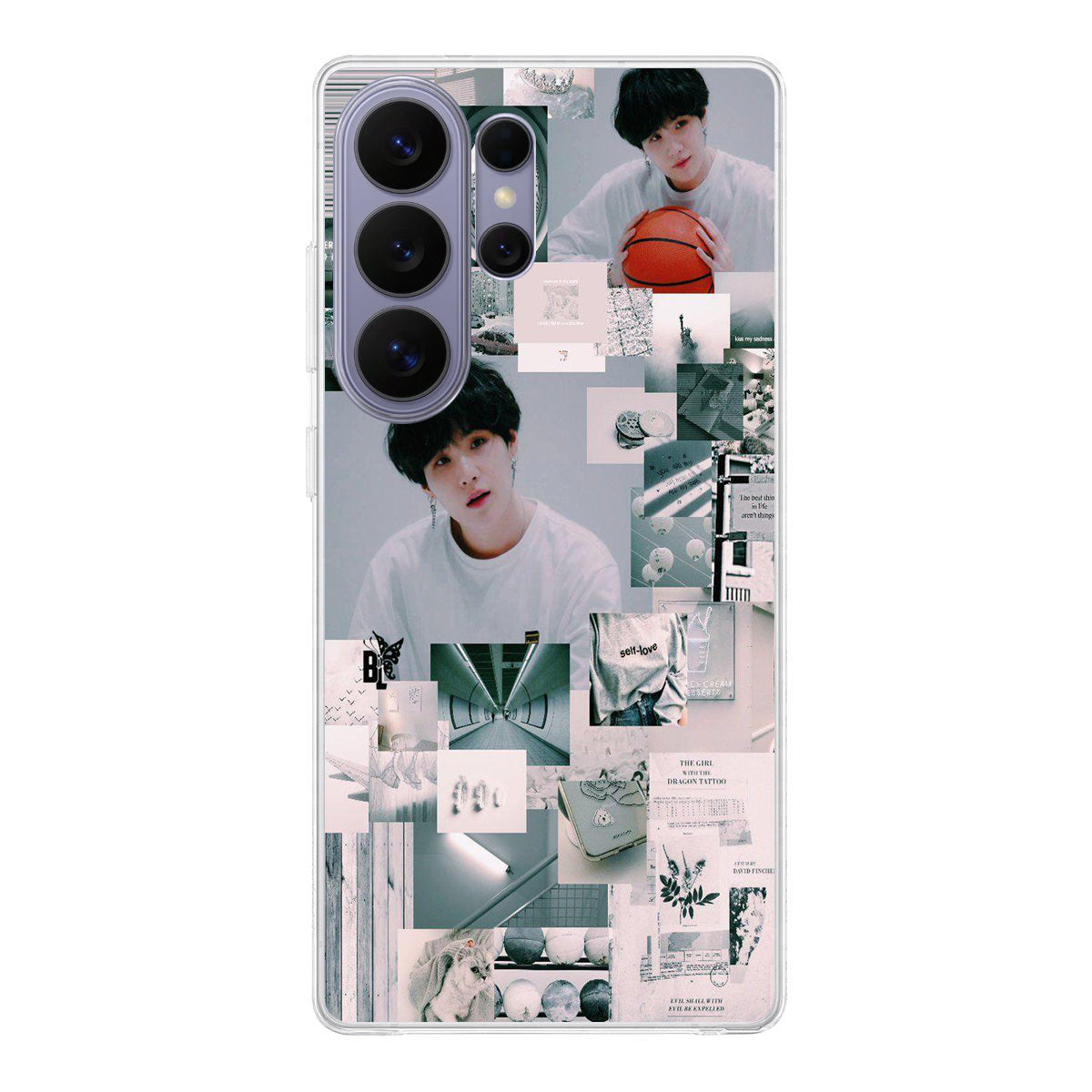 Suga College Wallpaper Samsung Galaxy S26 Ultra Case