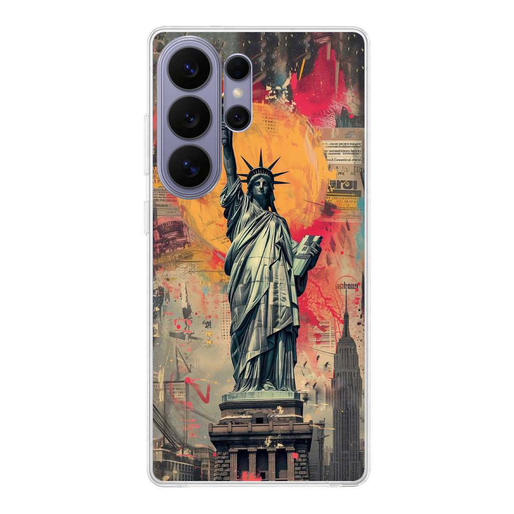 Canvas Art Statue of Liberty Samsung Galaxy S26 Ultra Case