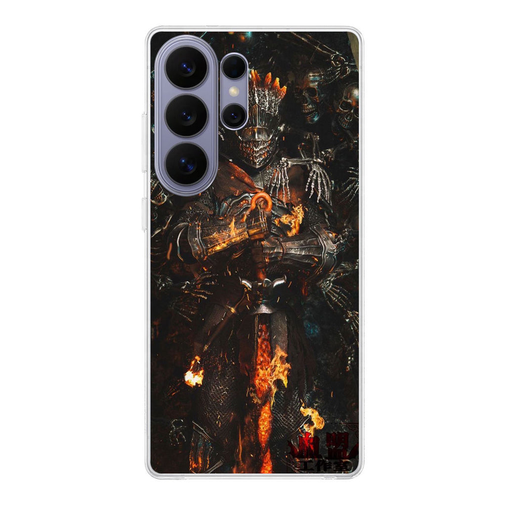 Ember King Warden Cursed Flame Samsung Galaxy S26 Ultra Case